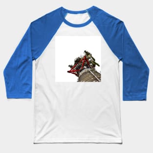 rocket tower in photograph at sky Baseball T-Shirt